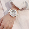 3pcs/set, Fashion Silicone Strap Quartz Wrist Watch Set, Ideal For Holiday Gift FS