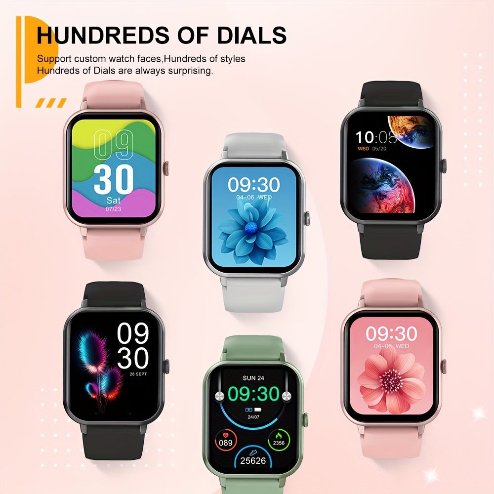 Kids' Smart Watch with 4.65cm HD Touch Screen, 100+ Sports Modes, IP68, Music Player, Pedometer, Alarm Clock & Calculator - Perfect Gift for Birthdays or Holidays FS