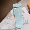 1pc, Sparkling Studded Vacuum Flask, 17oz/500ml Stainless Steel Insulated Water Bottles, Travel Thermal Cups, For Hot And Cold Beverages, Summer Winter Drinkware, Gifts, FS