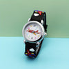 Cute Cartoon 3D Airplane Boys Silicone Quartz Watch, FS