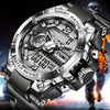 Outdoor Sports Electronic Watch 30M WR Luminous Digital Silicone Wrist Watch For Men Women FS