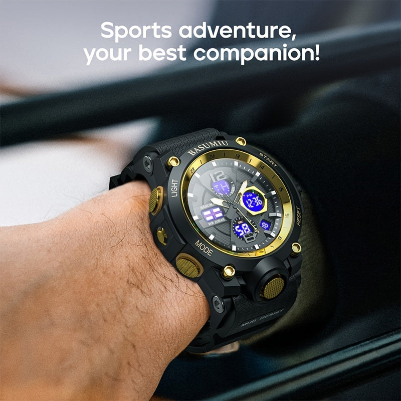 Mens Digital Sports Waterproof Watches, Best Choice For Gifts FS