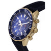 Bulova Sport Chronograph Silicon Blue Dial Quartz 98A244 100M Men's Watch