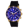 Bulova Sport Chronograph Silicon Blue Dial Quartz 98A244 100M Men's Watch