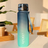 Stylish Gradient Sports Water Bottle - Portable, Sealed, BPA-Free PC Material for Fitness & Outdoor Activities - Perfect Gift for Easter, Women's Day, Valentine's, Mother's Day, FS