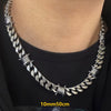 New Thorn Cuban Chain Matte Frosted Necklace