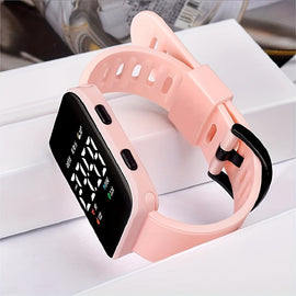 Sports Watch with Silicone Band - Date & Time Display for Students and Teens FS