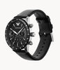 Emporio Armani Mario Chronograph Leather Black Dial Quartz AR11243 Men's Watch