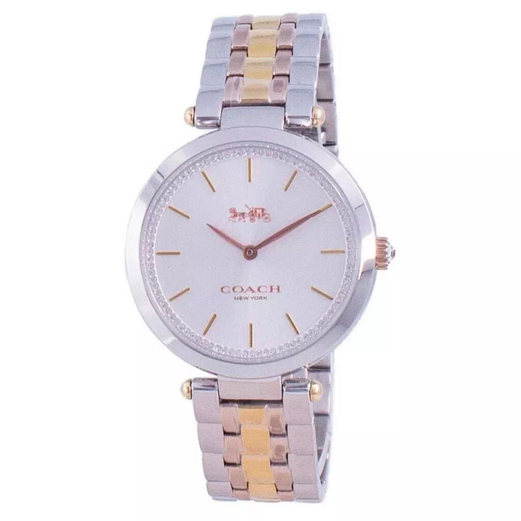 Coach Park Two Tone Stainless Steel Quartz 14503508 Women's Watch