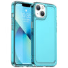 Candy Series TPU Phone Case For iPhone 8 Plus / 7 Plus (Transparent Blue)
