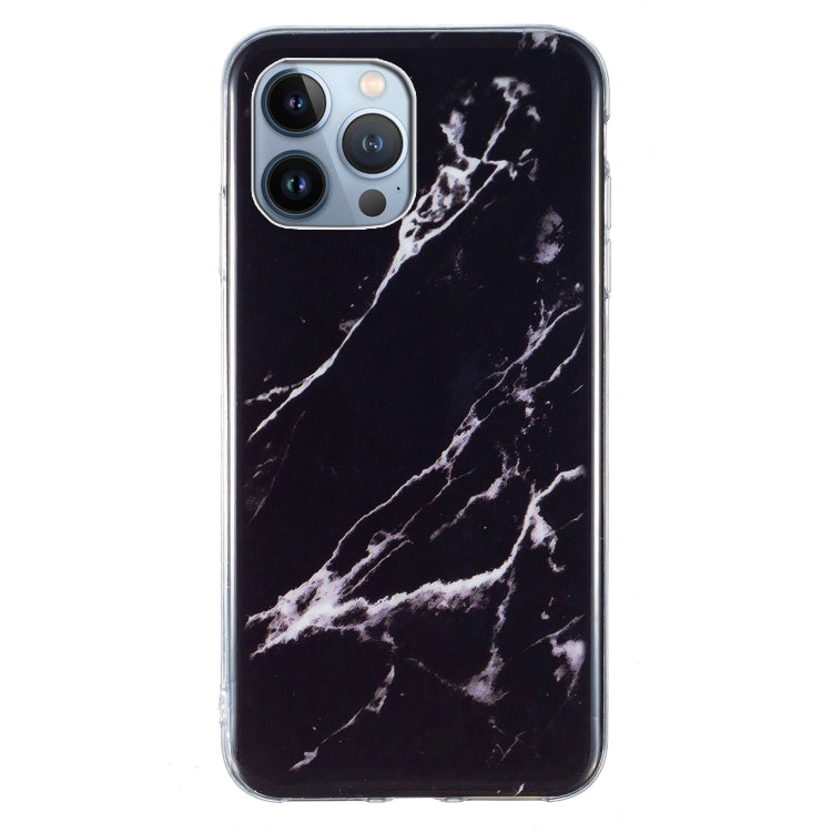 IMD Marble TPU Phone Case For iPhone 15 Pro Max