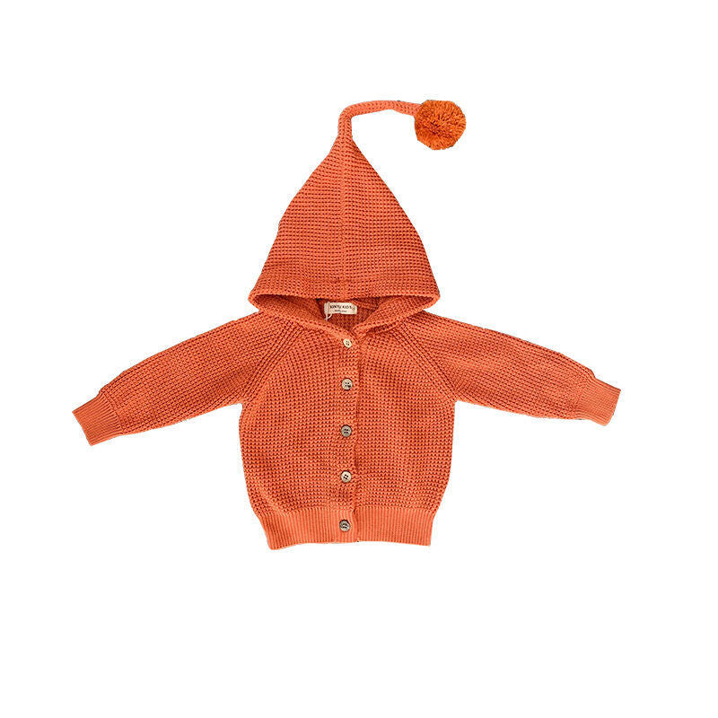 9M-5Y Toddler Knitted Cardigan Jacket Wholesale Toddler Boutique Clothing