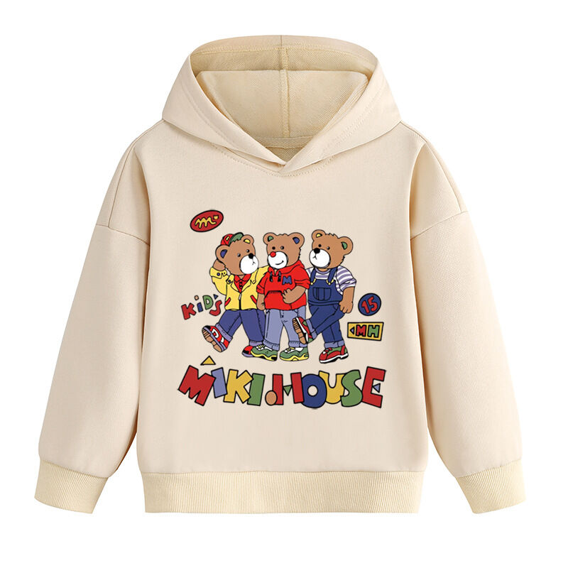 Toddler Boys 18M-7Y Sports Hooded Bottoming Sweatshirts