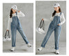 Casual Pocket Denim Girl 4-10Y Overalls Clothing Jumpsuits Jeans