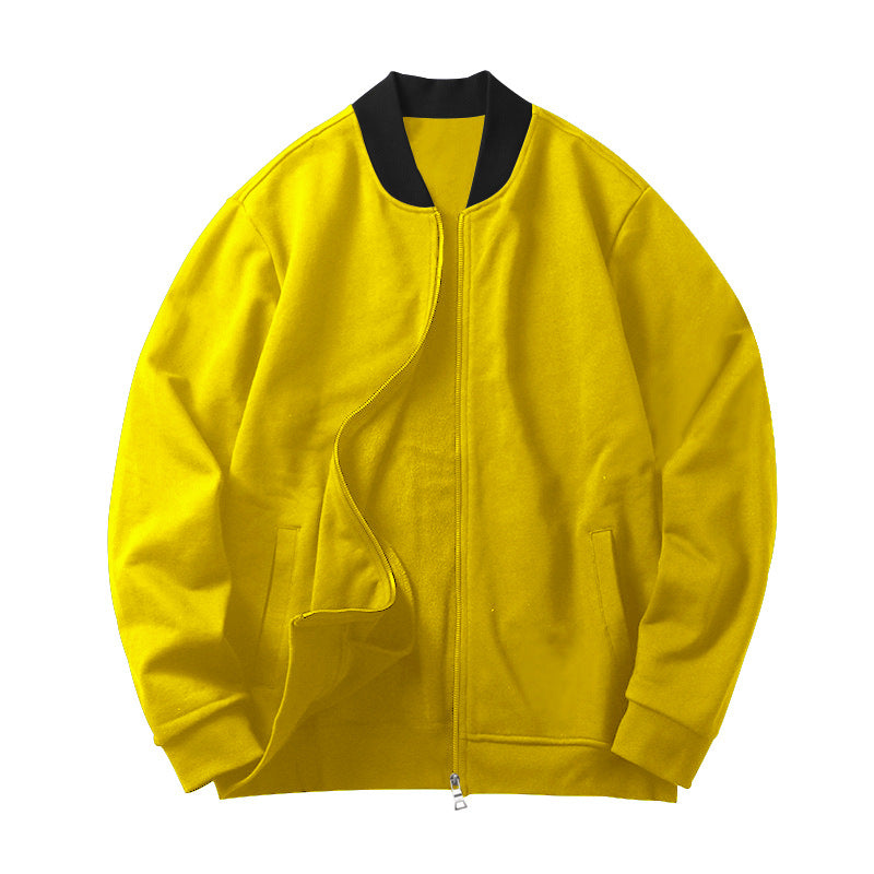 Men's Fashion Casual Solid Color Oversized Coat