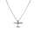Titanium Steel Necklace Disco Pendant Simple All-match Necklace