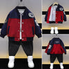 Kids Boys 18M-8Y Contrast Baseball Jacket