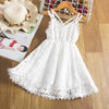 2-7Y Toddler Girls Lace Sling Dresses