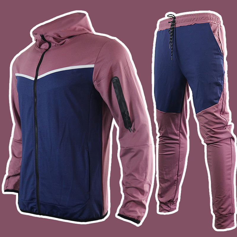 Men's Sportswear Trousers Hooded Suits