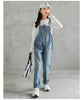 Casual Pocket Denim Girl 4-10Y Overalls Clothing Jumpsuits Jeans