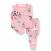 Kids Cute Cartoon Pattern Soft Tops And Pants Set