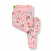 Kids Cute Cartoon Pattern Soft Tops And Pants Set