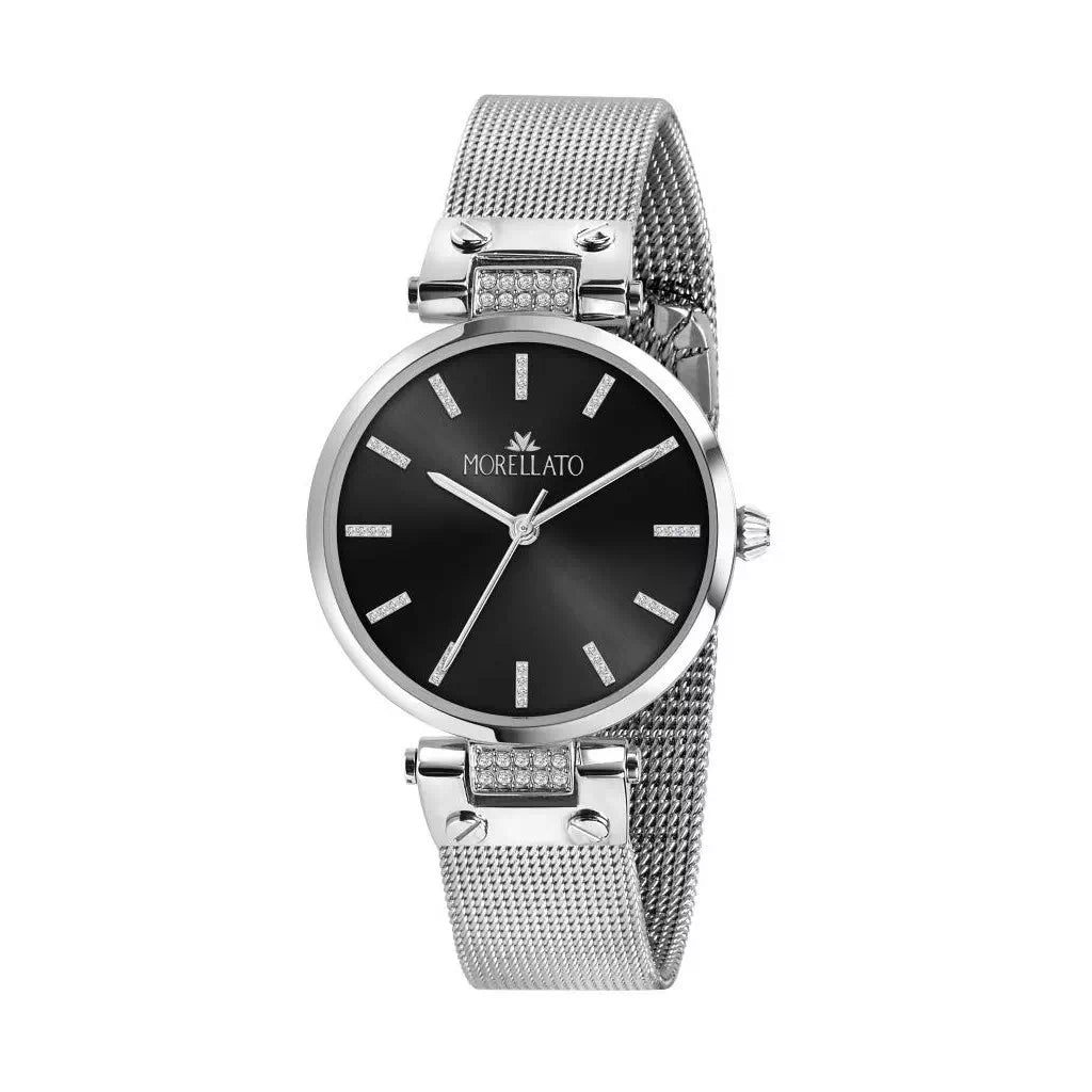 Morellato Shine Black Dial Stainless Steel Quartz R0153162505 Women's Watch