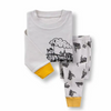 Kids Cute Cartoon Pattern Soft Tops And Pants Set