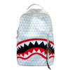 Tiptoegirls Triangle Plaid Backpack Casual College Student Schoolbag Big Mouth Pattern Travel Backpack Individual Nylon Rucksack