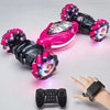 4WD Stunt Drift Car LED Electric Cars 2.4G Gesture Induction Deformation Twist Remote Controlled Car Electronic Kids Toys Gifts