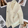 Spring Autumn Women Blazers 2025 New Korean Casual Solid Suit Women Jacket Fashion Office Blazer Female Coats Outerwear