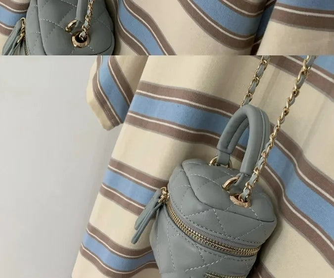 Fashion Striped Short Sleeved T-shirt Women Spring Summer Loose Versatile Top Retro O-neck Casual Harajuku Student Tee