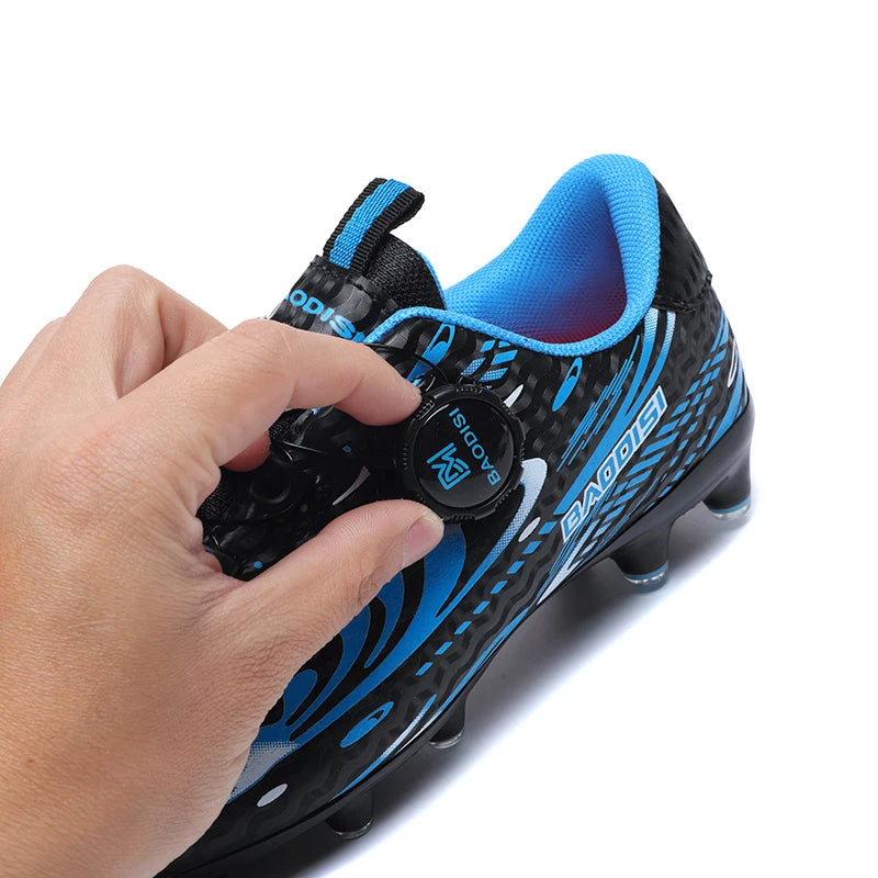 FG Soccer Shoes Men Kids Professional High Quality Football Boots Grass Outdoor Non-Slip Breathable Multicolor Training Cleat