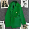 Spring Autumn Women Blazers 2025 New Korean Casual Solid Suit Women Jacket Fashion Office Blazer Female Coats Outerwear