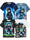 Cool cartoon print 4-piece T-shirt for boys