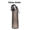 Flavored Water Bottle 650ml Sports Alr Up Drinking Bottle 7 Fruit Fragrance Pods Water Cup for Outdoor Camping Fitness Fashion