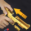 Powerful Desert Eagle Toy Gun Shell EjectionAirsoft Pistol Soft Foam Bullet Outdoor CS Weapon for Boys Girls Shooting Game Gifts