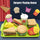 9 PCS Set Detachable Plastic Snack Hamburger Pretend Toy Kids Kitchen Play House Food Toy