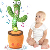 New Dancing Talking Cactus Toy for Baby Toddler Boys Girls Gift Singing Mimicking Cactus Toys Recording Repeating Christmas Gift