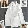 Spring Autumn Women Blazers 2025 New Korean Casual Solid Suit Women Jacket Fashion Office Blazer Female Coats Outerwear