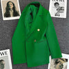 Spring Autumn Women Blazers 2025 New Korean Casual Solid Suit Women Jacket Fashion Office Blazer Female Coats Outerwear