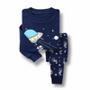 Kids Cute Cartoon Pattern Soft Tops And Pants Set