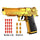 Continuous Shot Mechanical Auto Desert Eagle Airsoft Toy Gun Ejecting Shells Soft Bullets Kids Outdoor Target Game