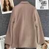 Spring Autumn Women Blazers 2025 New Korean Casual Solid Suit Women Jacket Fashion Office Blazer Female Coats Outerwear