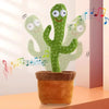New Dancing Talking Cactus Toy for Baby Toddler Boys Girls Gift Singing Mimicking Cactus Toys Recording Repeating Christmas Gift