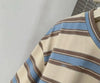 Fashion Striped Short Sleeved T-shirt Women Spring Summer Loose Versatile Top Retro O-neck Casual Harajuku Student Tee