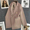 Spring Autumn Women Blazers 2025 New Korean Casual Solid Suit Women Jacket Fashion Office Blazer Female Coats Outerwear