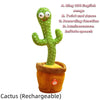 New Dancing Talking Cactus Toy for Baby Toddler Boys Girls Gift Singing Mimicking Cactus Toys Recording Repeating Christmas Gift