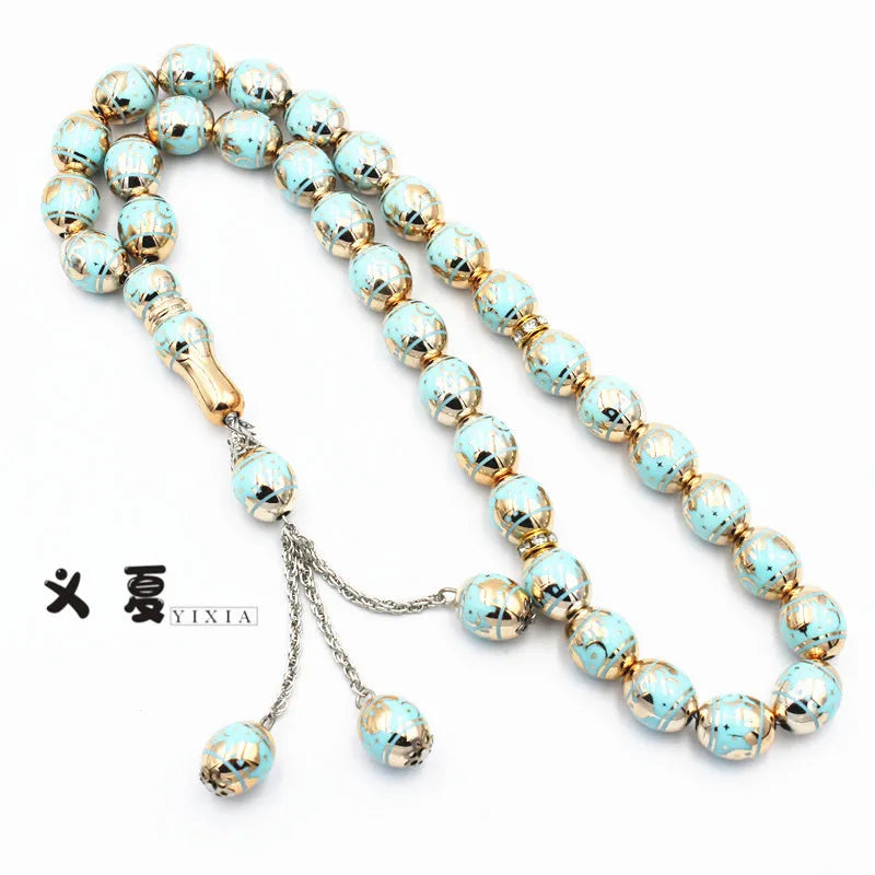 Tasbih Prayer Beads Islam Muslim Prayer Beads Tasbeeh Counter Zikr Beads Rosary Beads Masbaha Beads Meditation Necklace Gift
