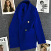 Spring Autumn Women Blazers 2025 New Korean Casual Solid Suit Women Jacket Fashion Office Blazer Female Coats Outerwear